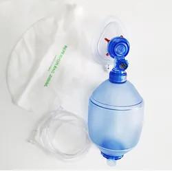 China Surgical Instrument Emergency Medical PVC Manual Resuscitator With Reservoir Bag for sale