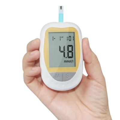 China Diabetic Household Monitor Blood Sugar Glucometer 50 Strips Needles Lancets for sale