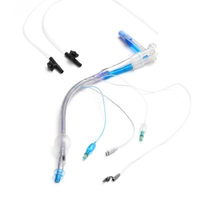 China Disposable Medica Visual Double Lumen Et Endotracheal Tube With Camera Elastic Material for sale