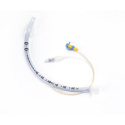 China Medical Cuffed Reinforced Disposable Endotracheal Tube with Suction Tube for sale