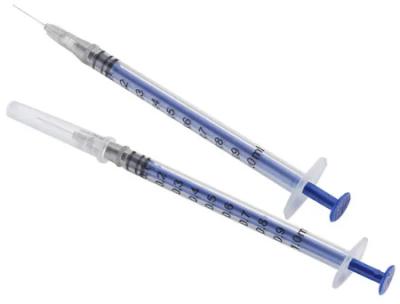 China 0.5 ml 1 ml Tuberculin Bacilluus Syringe (BCG) Seringa estéril descartável com agulha fixa à venda