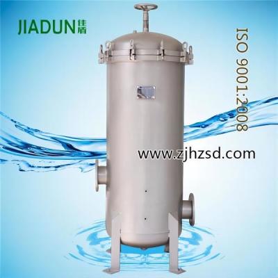 China Equipamento de aço inoxidável da filtragem da precisão do alojamento de filtro da água de JD3 SS304 à venda