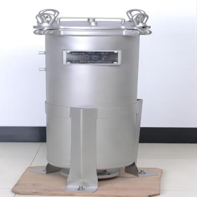 China SS304/316L Stainless Steel Bag Filter 219mm Diameter Sandblast Or Polished for sale