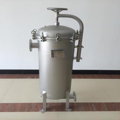 China SS304/316L Bag Filter Housing Quickly Flange Multi Bag Side In Side Out Type for sale