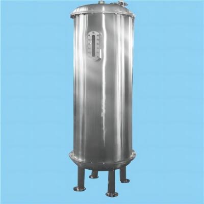 China Double Flanges Media Filter Housing Polished Finish For Water for sale