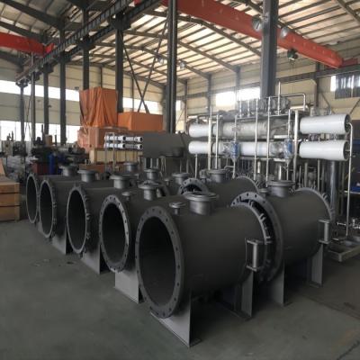 Chine Ultra filtre horizontal de précision de cartouche filtrante de l'eau de Chambre de filtration à vendre
