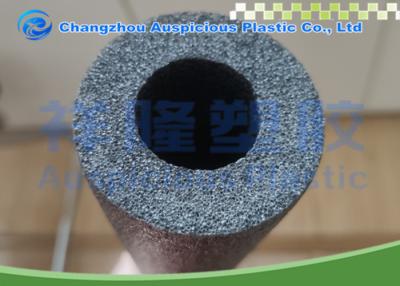China 6 Inch Dark Gray Round Thermal Epe Closed Cell Foam Pipe Insulation Cover for sale