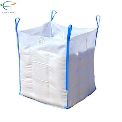 China Full Open Top Virgin PP Bulk Bag For Packing Sand / Cement / Potato 4 Loops Available for sale