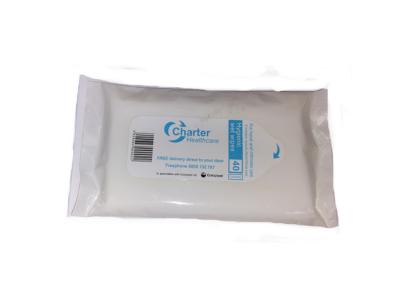China Nonwoven Fresh Scent Sanitary Disinfectant Wet Wipes for sale