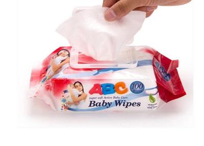 Chine Nettoyage adapté aux besoins du client de bébé de Logo Disposable Wet Wipes For à vendre