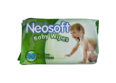 China Non Woven Disposable Wet Wipes Antibacterial Baby Wipes for sale