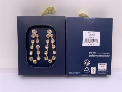 China Lightweight Gold Formal Earrings , Durable Women Fashion Jewelry Earrings for sale