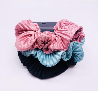 중국 Practical Girls Cotton Printed Scrunchies , Multipurpose Cotton Hair Ties 판매용