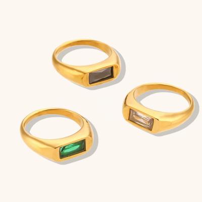 Китай Золотой рождественский камень Легкое кольцо для женщин продается