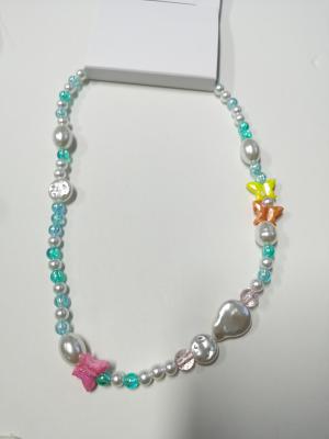 China Portable Small Childrens Jewelry , Multiscene Kids Bead Necklace en venta