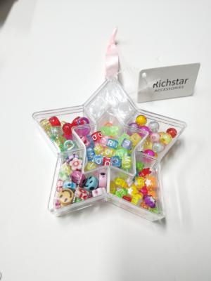 China Rondas joyas infantiles pulseras de cuentas multicolores ligeras en venta