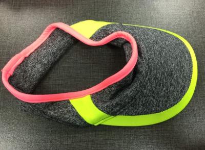 China Workout Headband With Brim Sweat Absorbent Portable Multicolor for sale