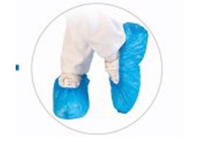 China Medical Grade Disposable Shoe Covers / Non Woven Hospital Shoe Covers for sale