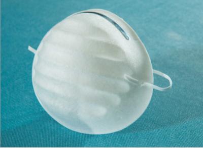 China Breathable Disposable Dust Mask / Disposable Pollution Mask Antibacterial for sale