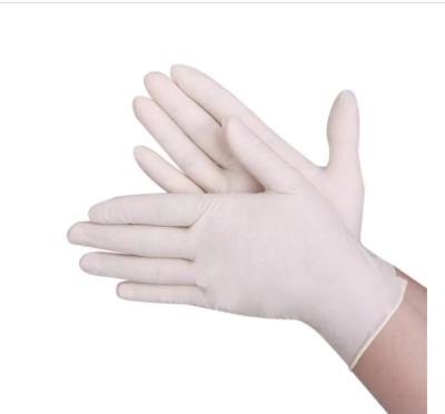 China Surgical Powder Free Latex EN455 Disposable Medical Gloves for sale