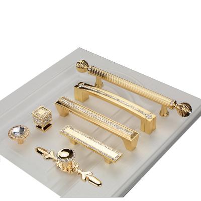 China 96mm Crystal Door Handle for sale