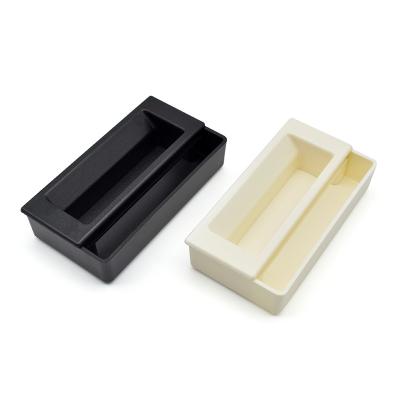 China White P1 Flush Pull Handle 123x46.7x28mm Black for sale