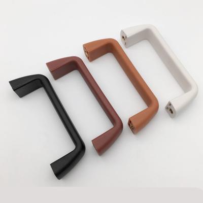 China Nylon Cabinet Door Industrial Pull Handle Inlaid Internal Thread for sale