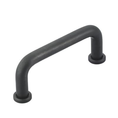 China Gray Chrome Plating Industrial Pull Handle SUS304 With Seat Surface for sale