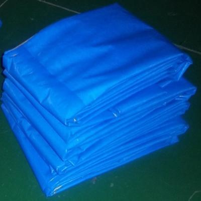 China Sun-resistant and Anti-aging plastic PE tarpaulin blue polyethylene laminate sheet  tarpaulin rolls or truck cover for sale