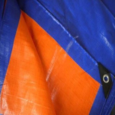 China Blue orange waterproof pe tarpaulin for truck cover tarpaulin plastic polyethylene tarpaulin sheet for cover for sale