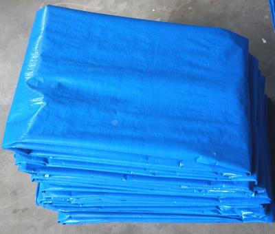 China Cheap price blue white poly tarp canopy tent cover polyethylene laminate sheet  tarpaulin rolls or truck cover for sale