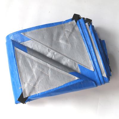 China Heavy duty roofing cover waterproof blue plastic tarp roll polyethylene laminate sheet  tarpaulin rolls or truck cover for sale