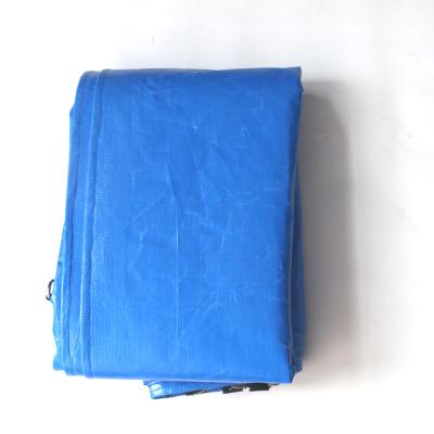 China 180gsm blue sheet for truck cover PE waterproof tarpaulin polyethylene laminate sheet  tarpaulin rolls for sale