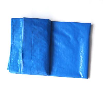 China 4x5M waterproof outdoor pe tarpaulin blue white polyethylene laminate sheet  tarpaulin rolls or truck cover for sale