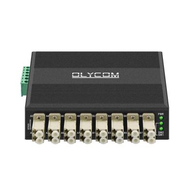 Chine OM-FBS-44-MLC 8 Port Optical Bypass Module Multimode LC Connector Din Mounted à vendre
