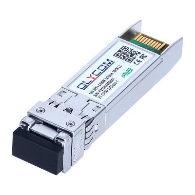 중국 10G SFP+ CWDM 트랜시버 10KM 싱글 모드 1470nm 3.3V 지원 DDM RoHS 컴플라이언스 판매용