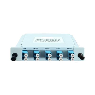 China 12 Port CWDM Mux DeMux Passive Fiber Optic Multi-Channel For WDM Systems ABS Case for sale