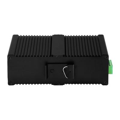 Chine Commutateur Ethernet administré L2+ 12 ports, liaison montante fibre/RJ45 1G, conception robuste, montage sur rail DIN à vendre