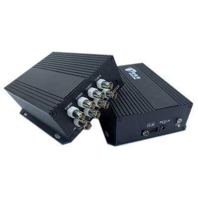 China DC5V1A 8ch Analog Video Digital Optical Converter Multiplexer Over Coaxial Cable for sale