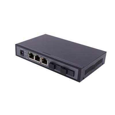 China 10/100M Fiber Optic Ethernet Switch for sale