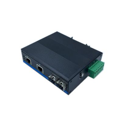 China Metal 4 Port POE Switch For Security Camera System for sale