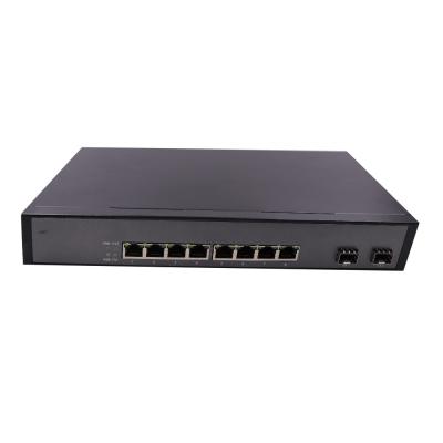 China CE Gigabit Ethernet Unmanaged 8 Port Fiber Optic Switch With Internal Power Supply for sale