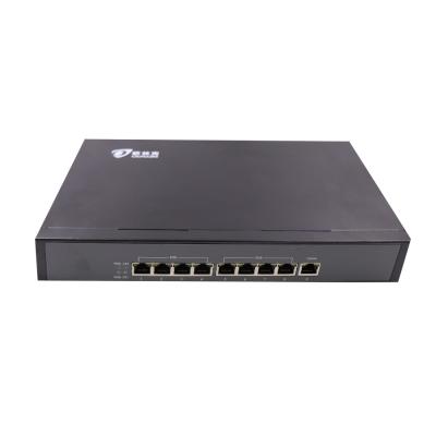 China 100Mbps IEEE802.3af fiber hub switch , 8 Port Poe Switch With Fiber Uplink for sale