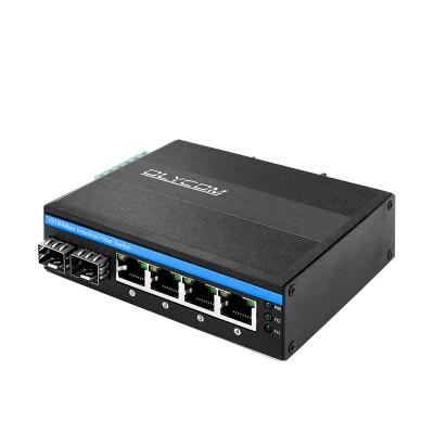 China 52V Input Voltage Industrial Unmanaged POE Switch for sale