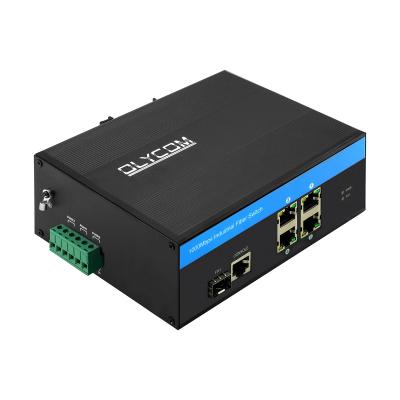 China 40G 5 Port Ethernet Switch , 36VDC Fiber Optic Network Switch for sale
