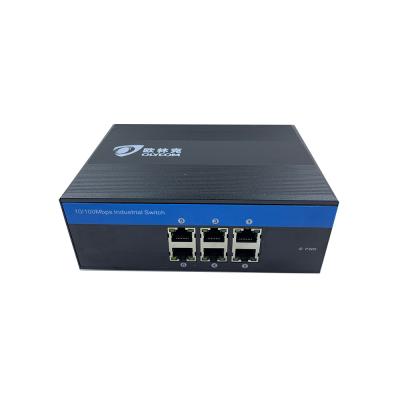 China FCC Standards Din Rail Industrial Unmanaged POE Switch Comply With IEEE802.3Af/At for sale