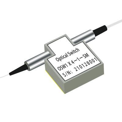 China 1x4 Mechanical OSW Fiber Optical Switch For MAN for sale