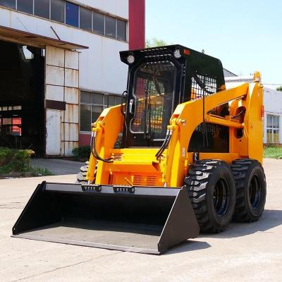 China 55kw Mini Small Skid Steer Loader With Cabin Crawler Skid Steer Loader for sale