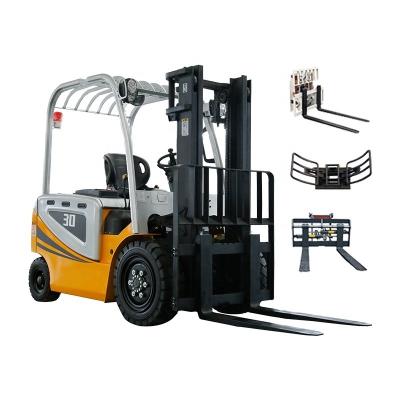 China SAAO Lead Acid Mini Small 4T 4.5T 5T Electric Forklift Truck Lithium Ion Battery Forklift for sale