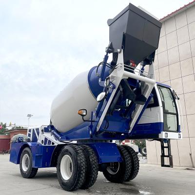 China 85kw Multifunction Tractor Cement Mixer Concrete Mix Truck For Construction for sale
